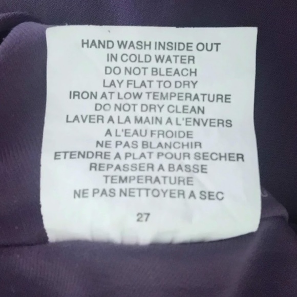 SOLD Sympli Drop Ankle Pants Purple Women's 4 - Picture 8 of 8